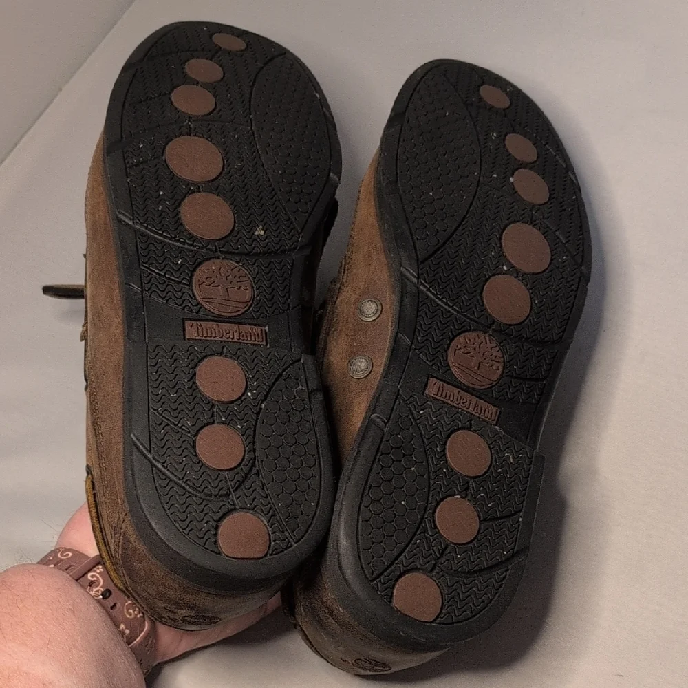 Timberland Brown Suede Boat Shoes Men's Size 9.5